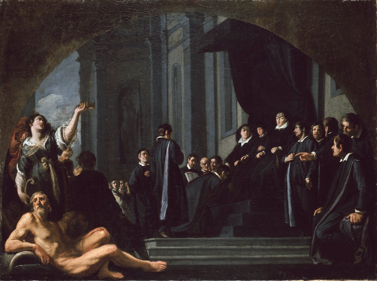I senatori di Firenze giurano fedeltà a Ferdinando II de