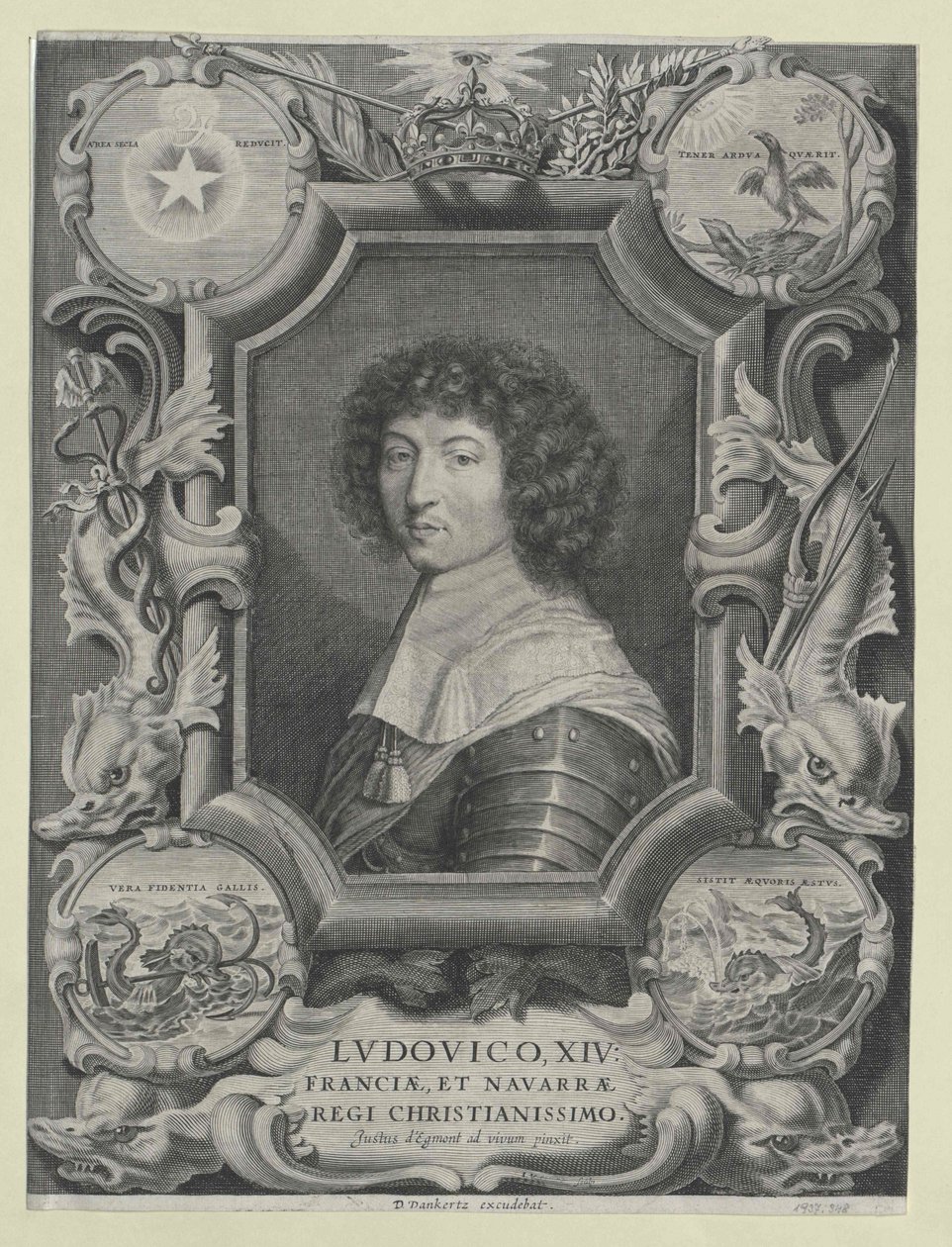 Re di Francia Luigi XIV da Justus van Egmont