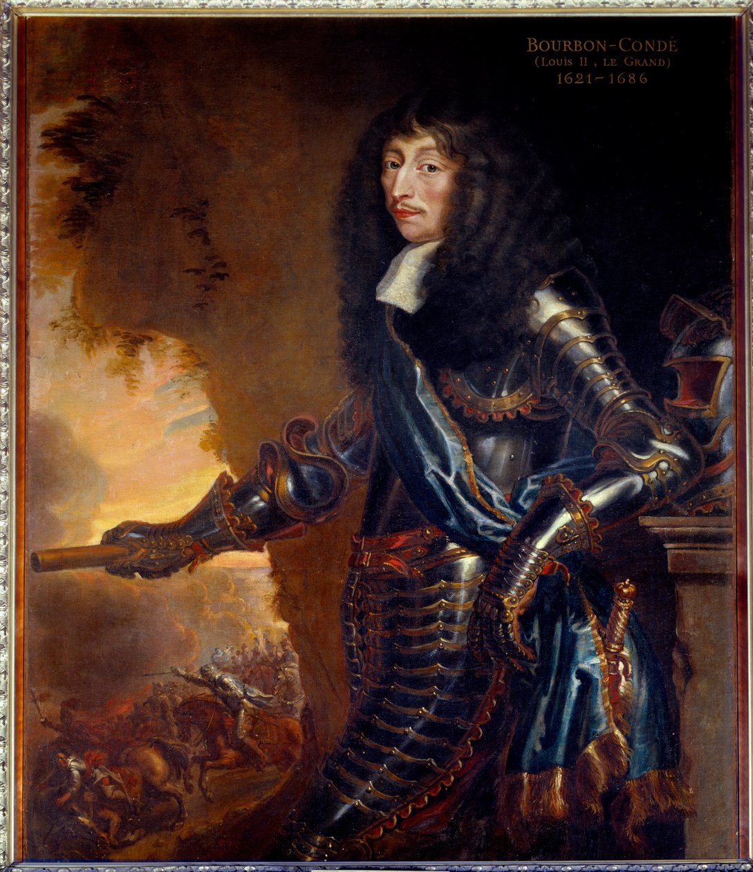 Ritratto a figura intera del Grand Condé, Luigi II Principe di Borbone (1621-1686) da Justus van Egmont