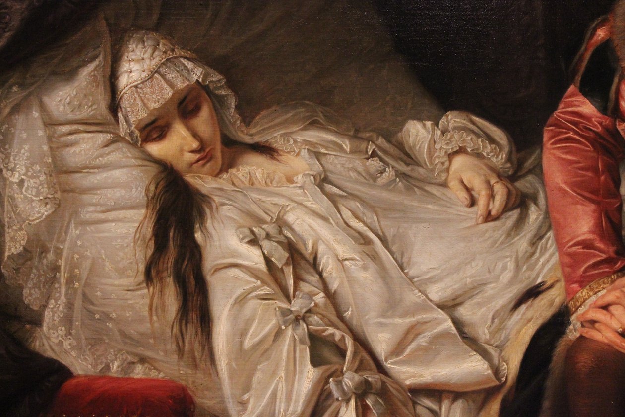 La Morte di Barbara Radziwiłł da Józef Simmler
