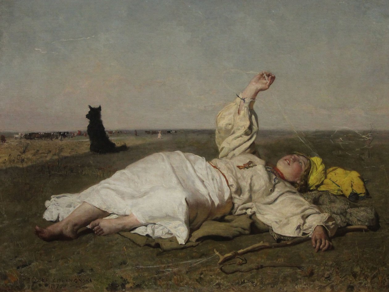 Museo Nazionale di Varsavia Jozef Chełmonski Estate indiana da Józef Chełmoński