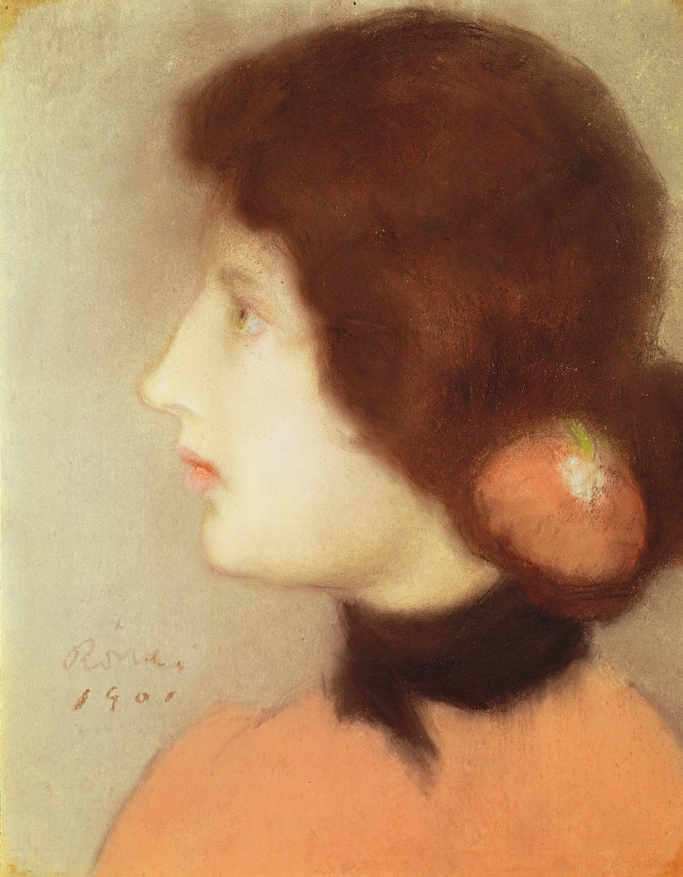 Cleo de Merode, 1901 da József Rippl Rónai