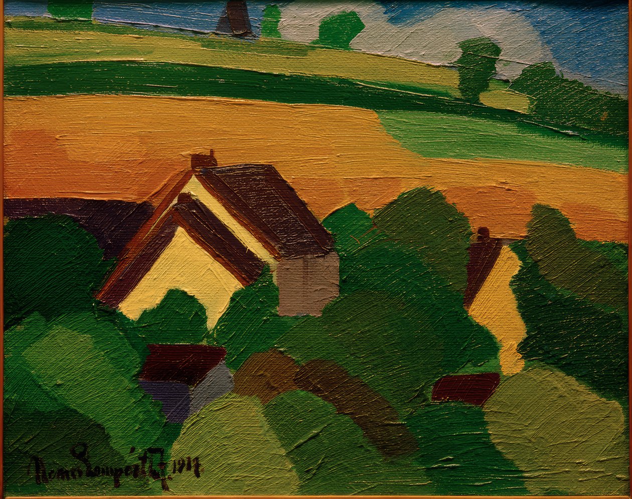 Paesaggio da József Nemes Lampérth
