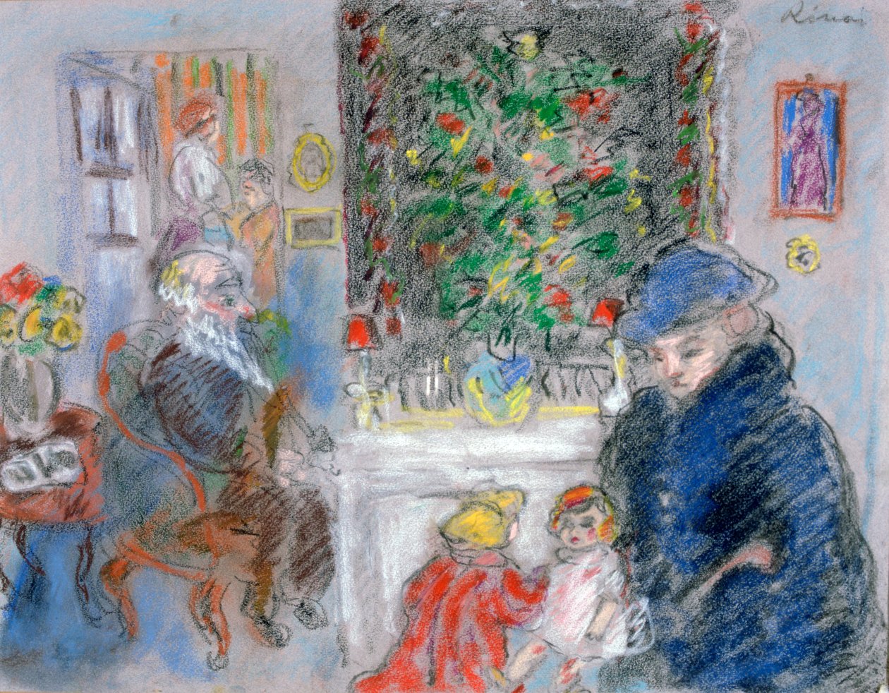 Natale, c1881-1927 da József Rippl Rónai