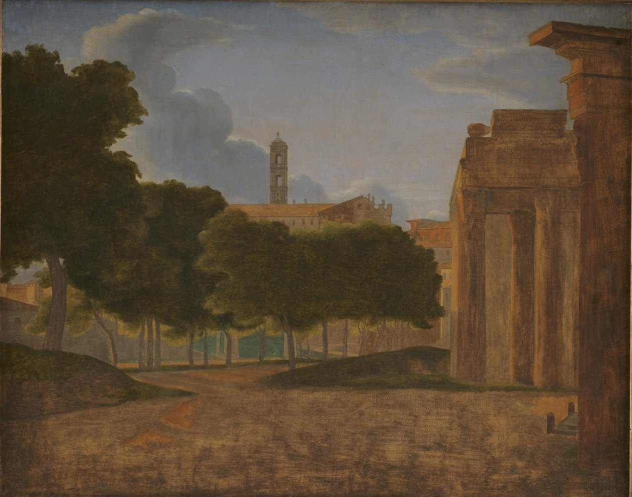 Veduta del Foro Romano e della Via Sacra. Sullo sfondo il Campidoglio da KMS 3850 Ubekendt