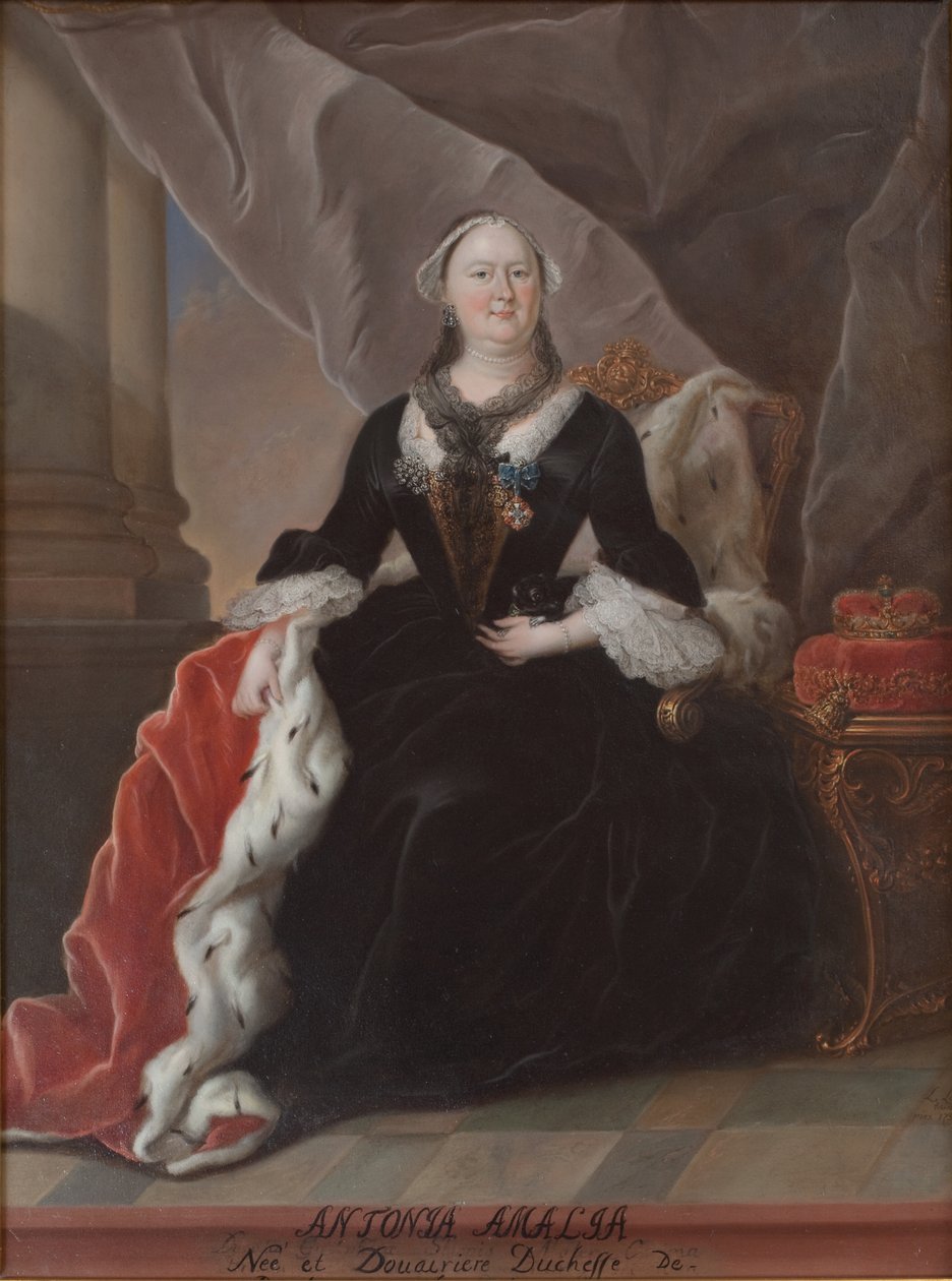 Antonia Amalia. Duchessa di Brunswick e Lüneburg. Nata il 22 aprile 1696 da KMS Stroe 16 H Ubekendt