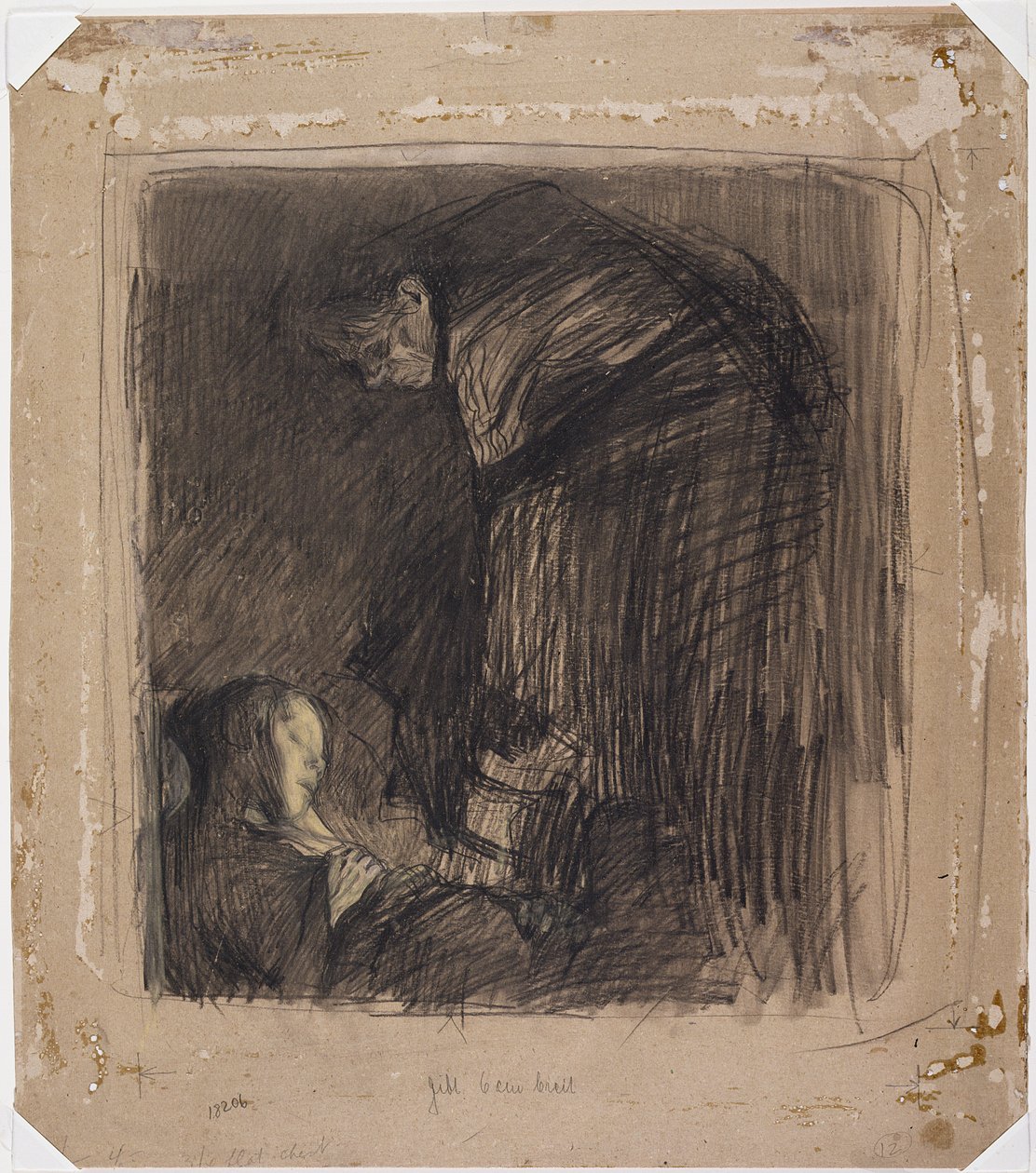 Sepoltura, c.1903 da Käthe Kollwitz