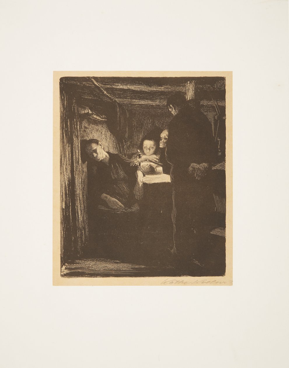 Una rivolta dei tessitori - Morte da Käthe Kollwitz