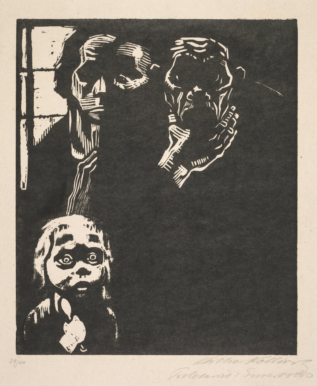 Proletariato: No. 1 Disoccupato da Käthe Kollwitz