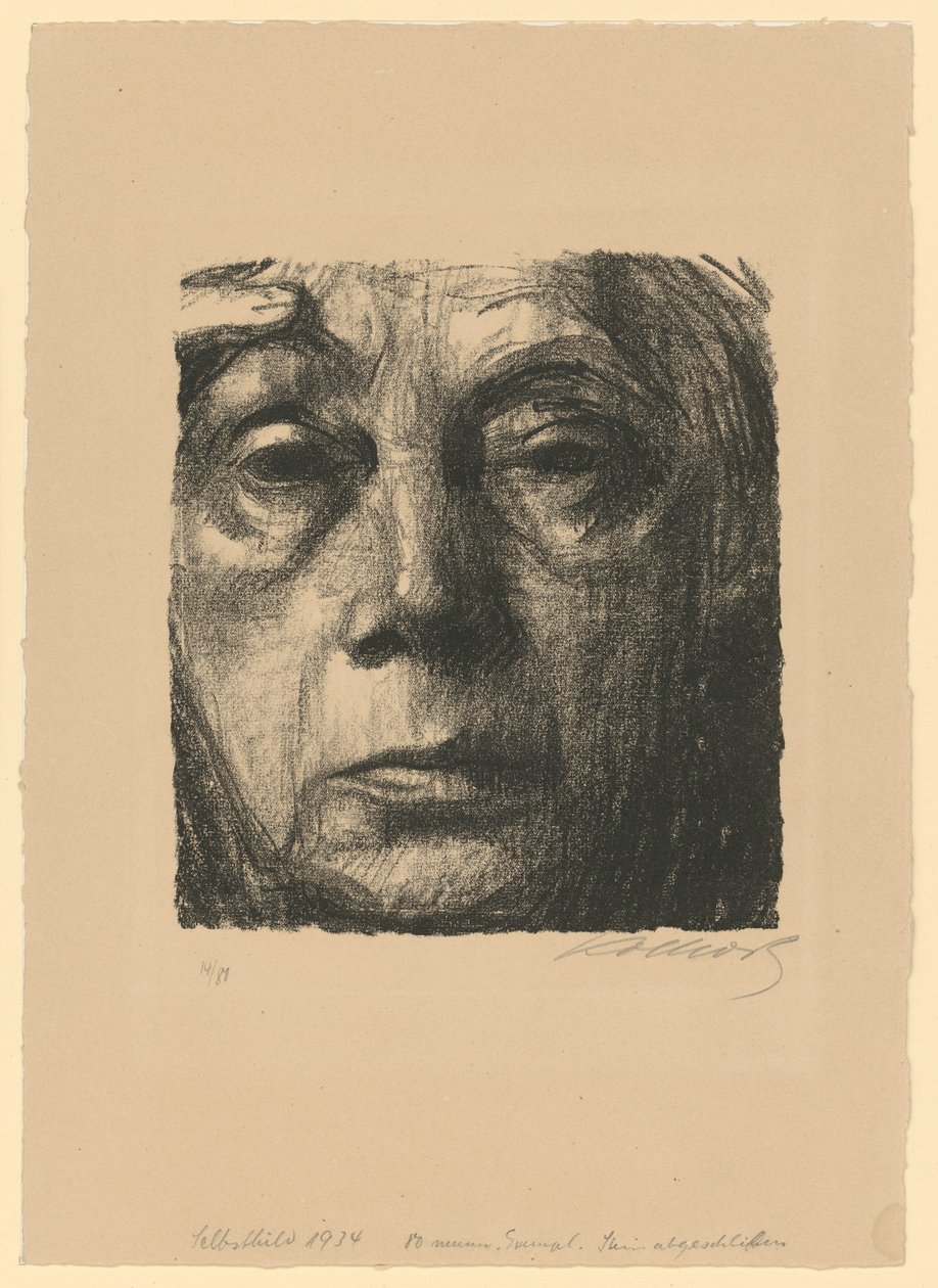 Autoritratto da Käthe Kollwitz