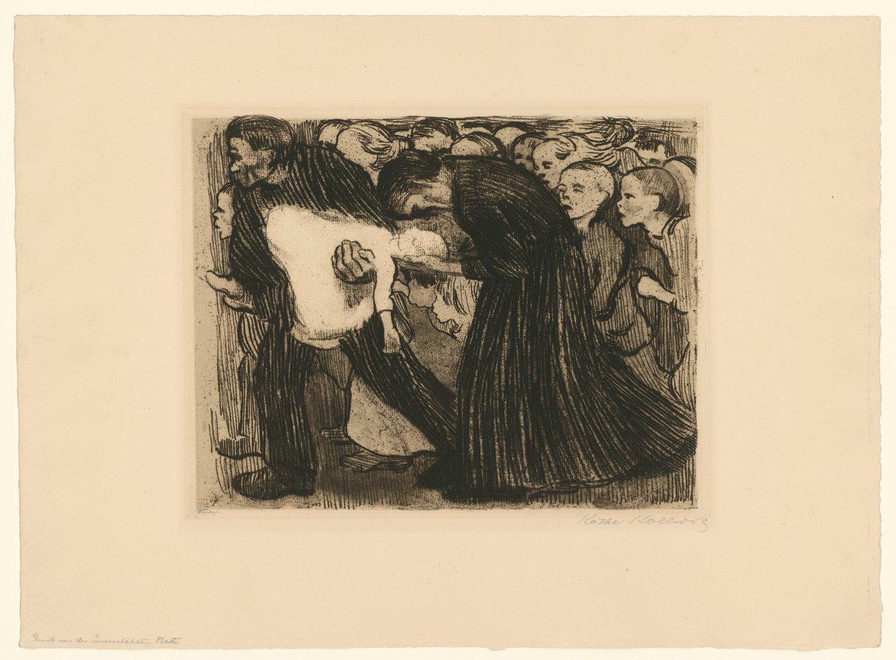 Investimento (4° stato) da Käthe Kollwitz