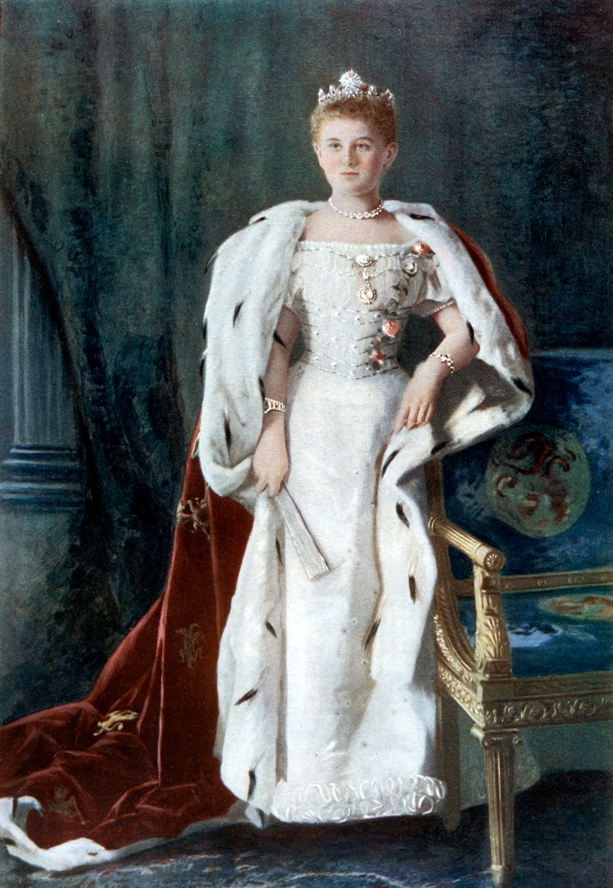 Regina Guglielmina dei Paesi Bassi da Kaineke