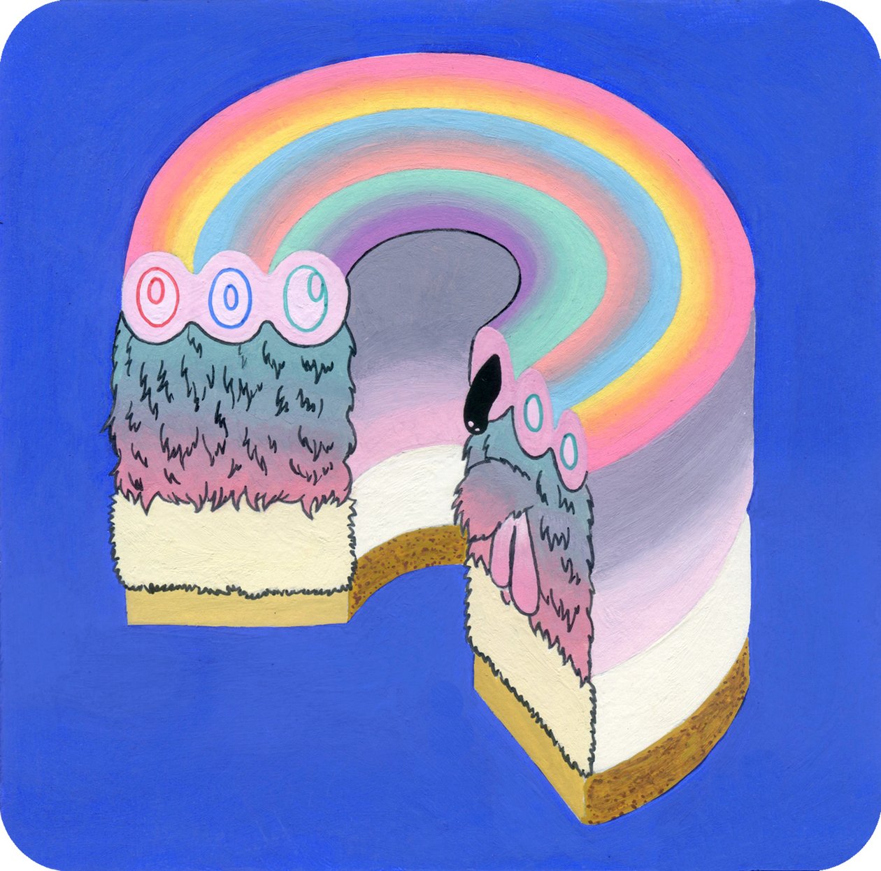 Fuzzcake, 2017 da Kam Tsz
