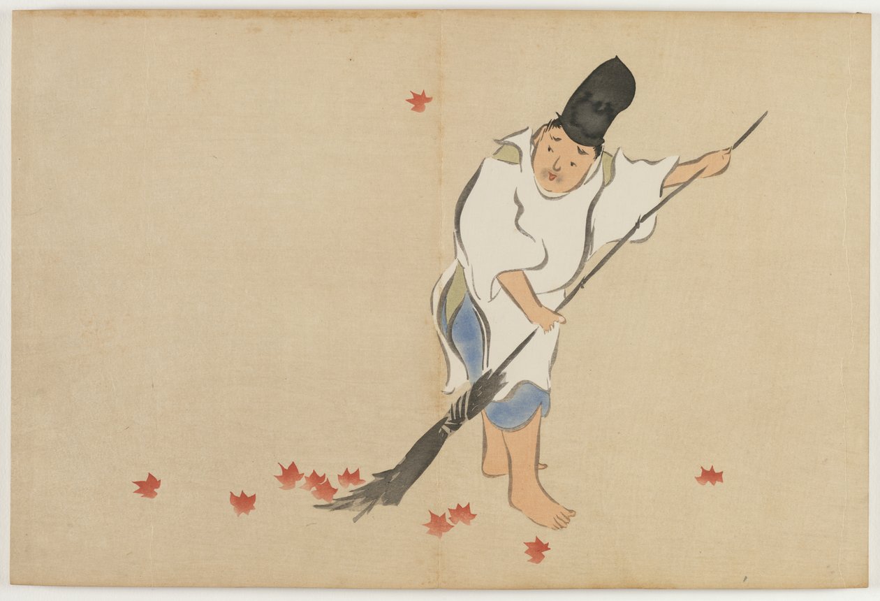 Fiori di cento mondi (Momoyogusa): Guardia di corte (Eishi) da Kamisaka Sekka