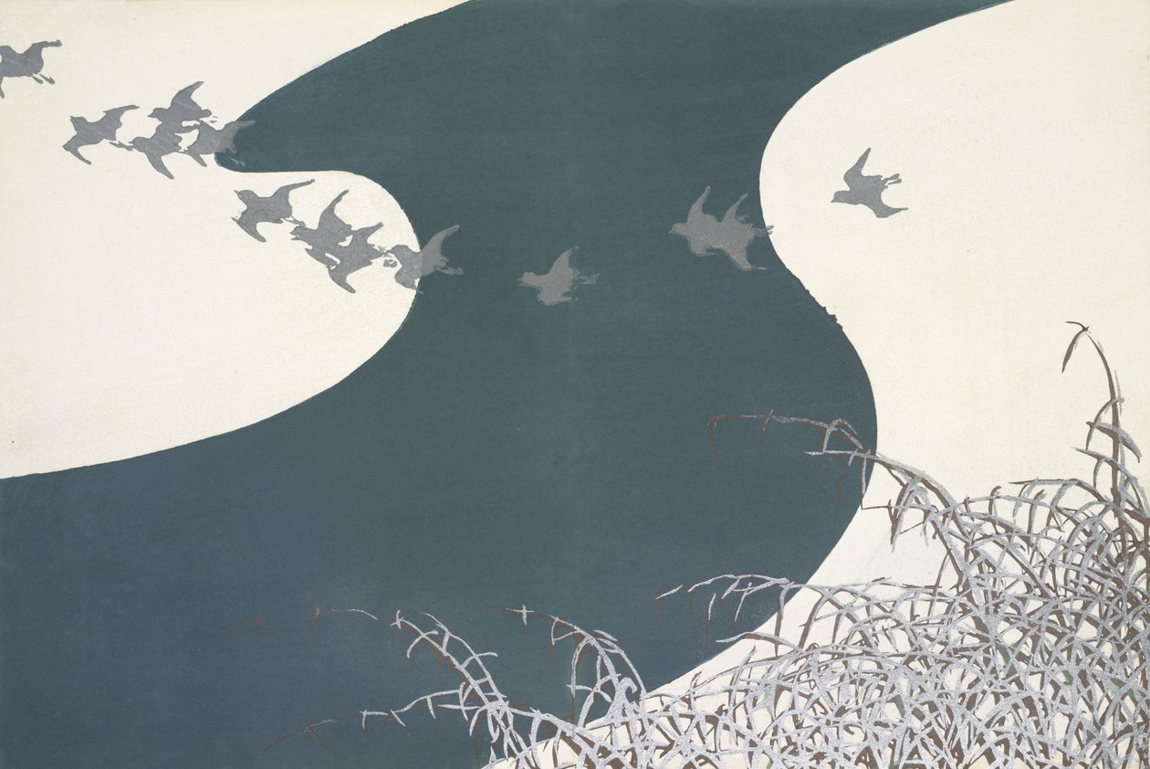 Fuyu No Kawa, da Momoyo-gusa da Kamisaka Sekka