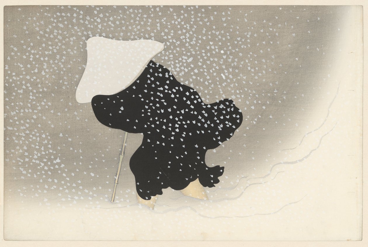 Neve turbinante da Kamisaka Sekka