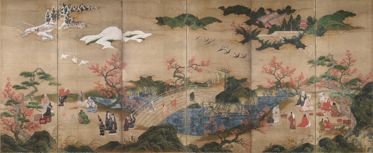 Osservatori di aceri da Kano Hideyori