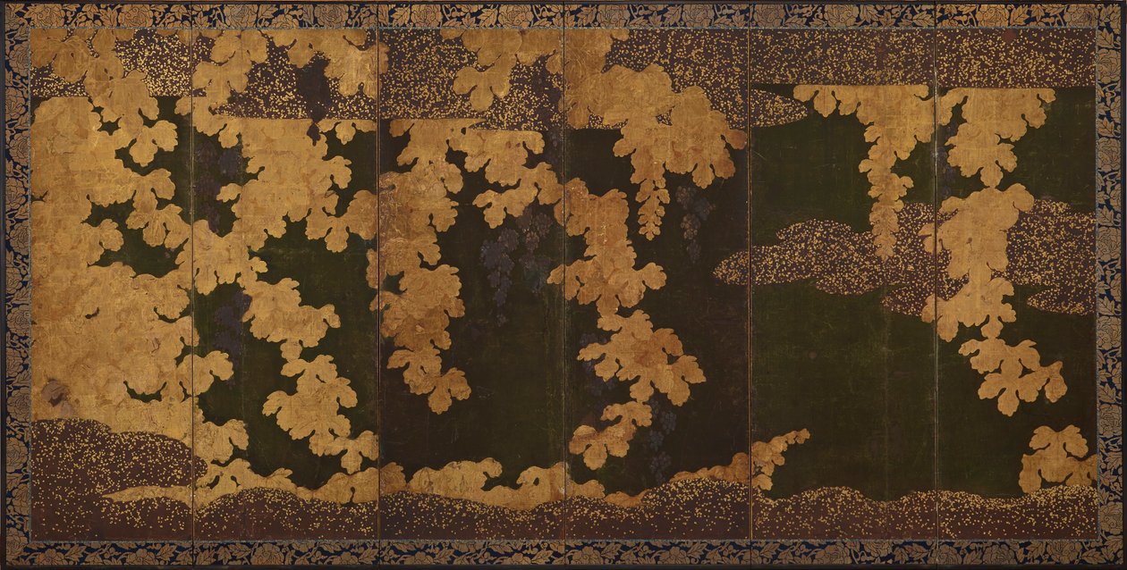 Viti, periodo Momoyama, 1568-1615 da Kano Eitoku