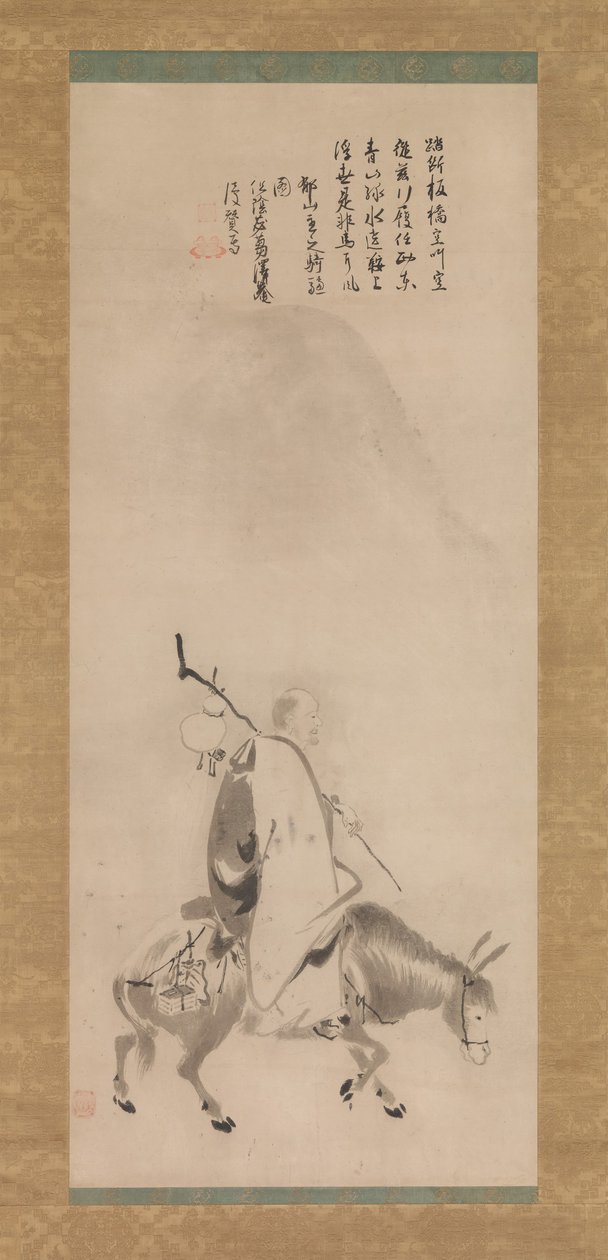 Zheng Huangniu e Yushanzhu, inizio XVII secolo da Kano Naizen