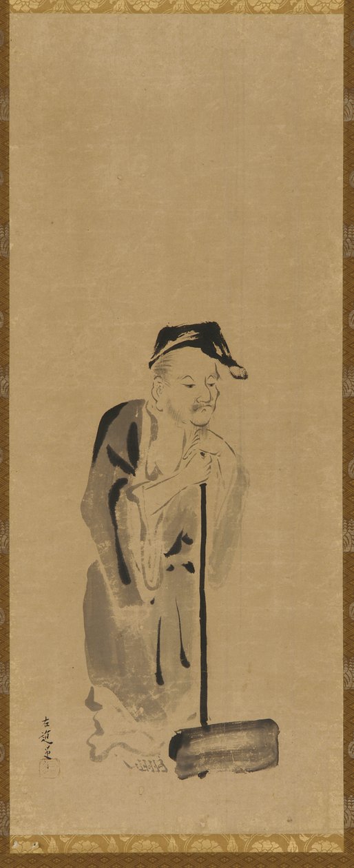 Shide (Jittoku) da Kano Sadanobu