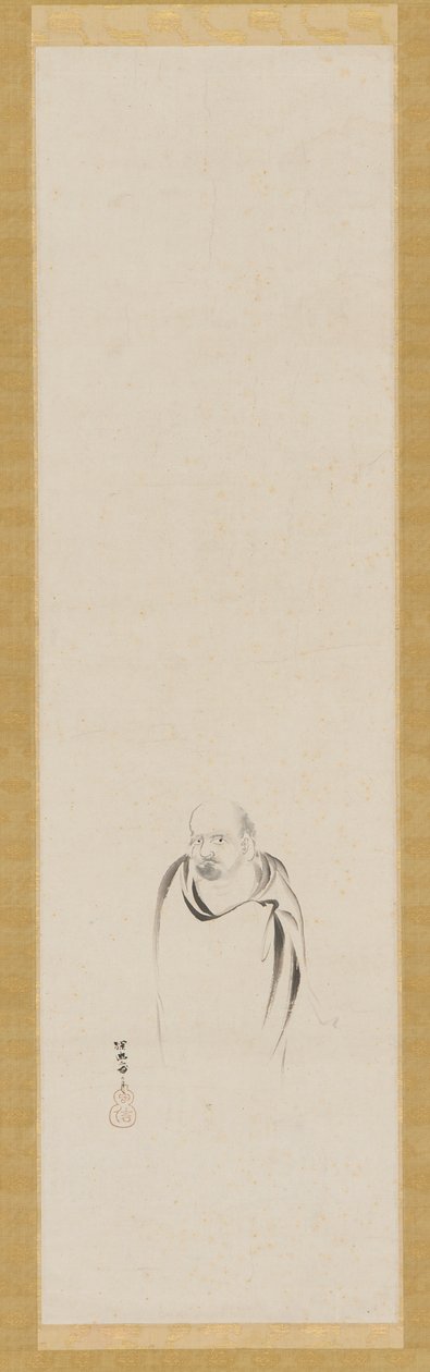 Bodhidharma, periodo Edo, XVII secolo da Kanō Tan’yū