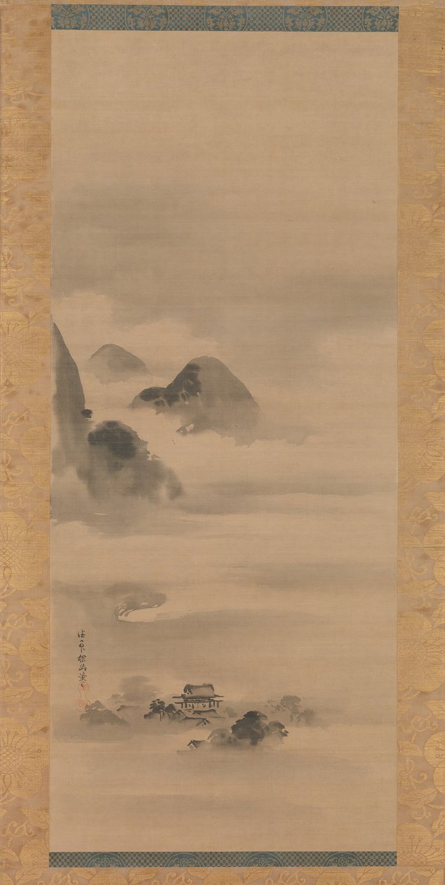 Paesaggio al chiaro di luna da Kanō Tan’yū