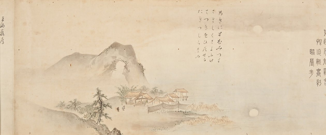 Otto Vedute dei Fiumi Xiao e Xiang da Kano Toun