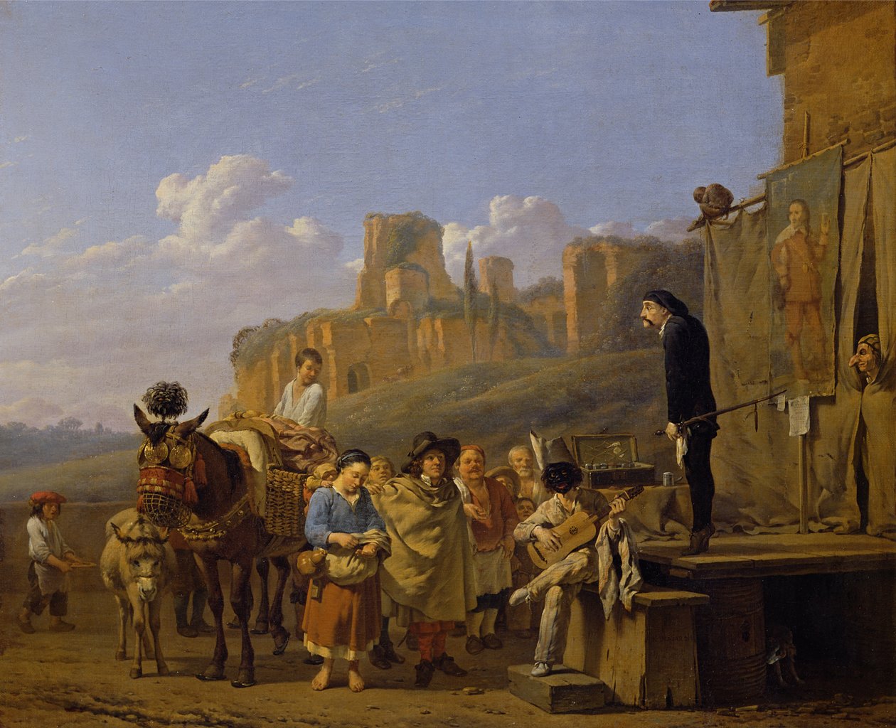 I Ciarlatani Italiani, 1657 da Karel Dujardin