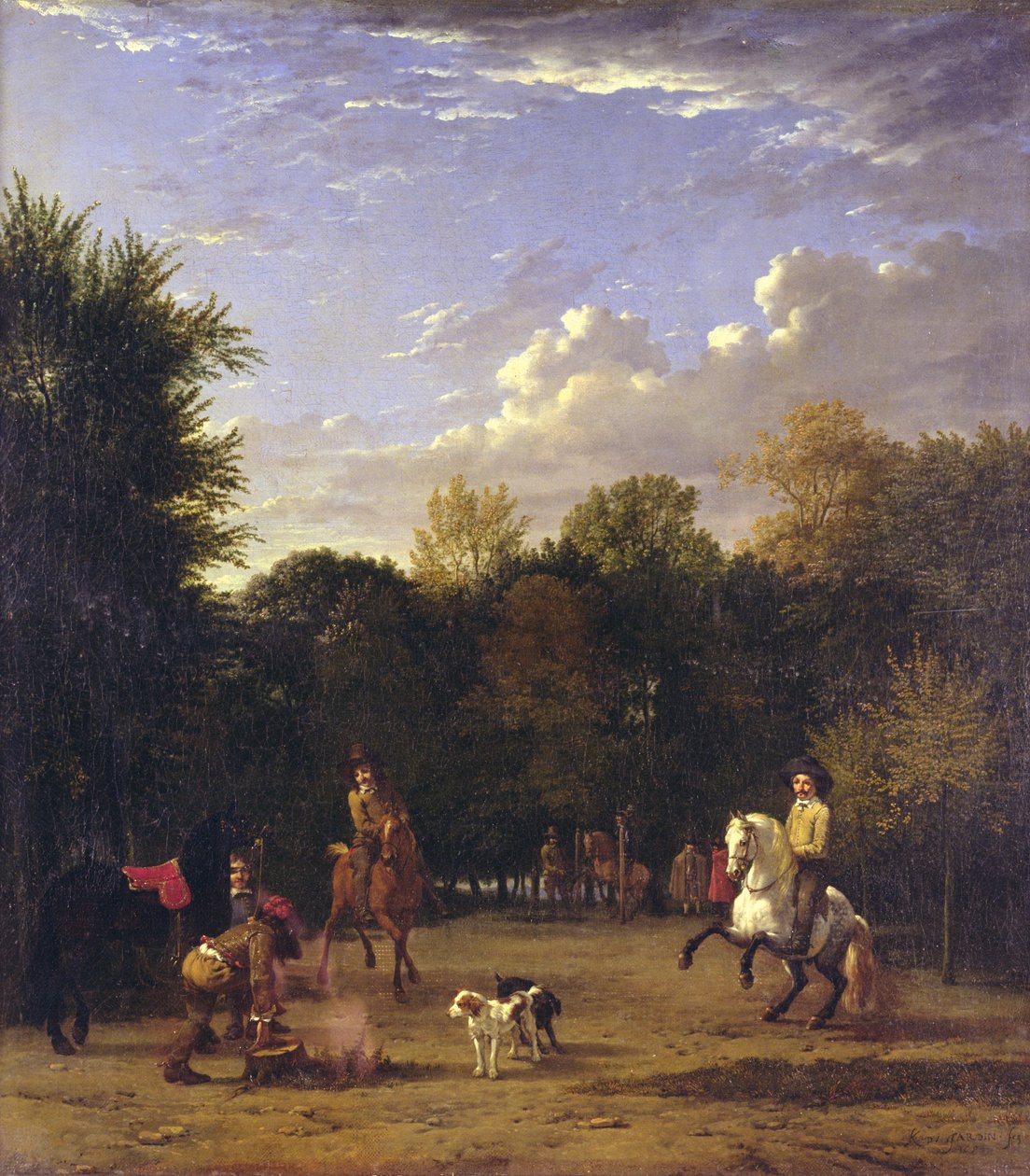 La scuola di equitazione da Karel Dujardin