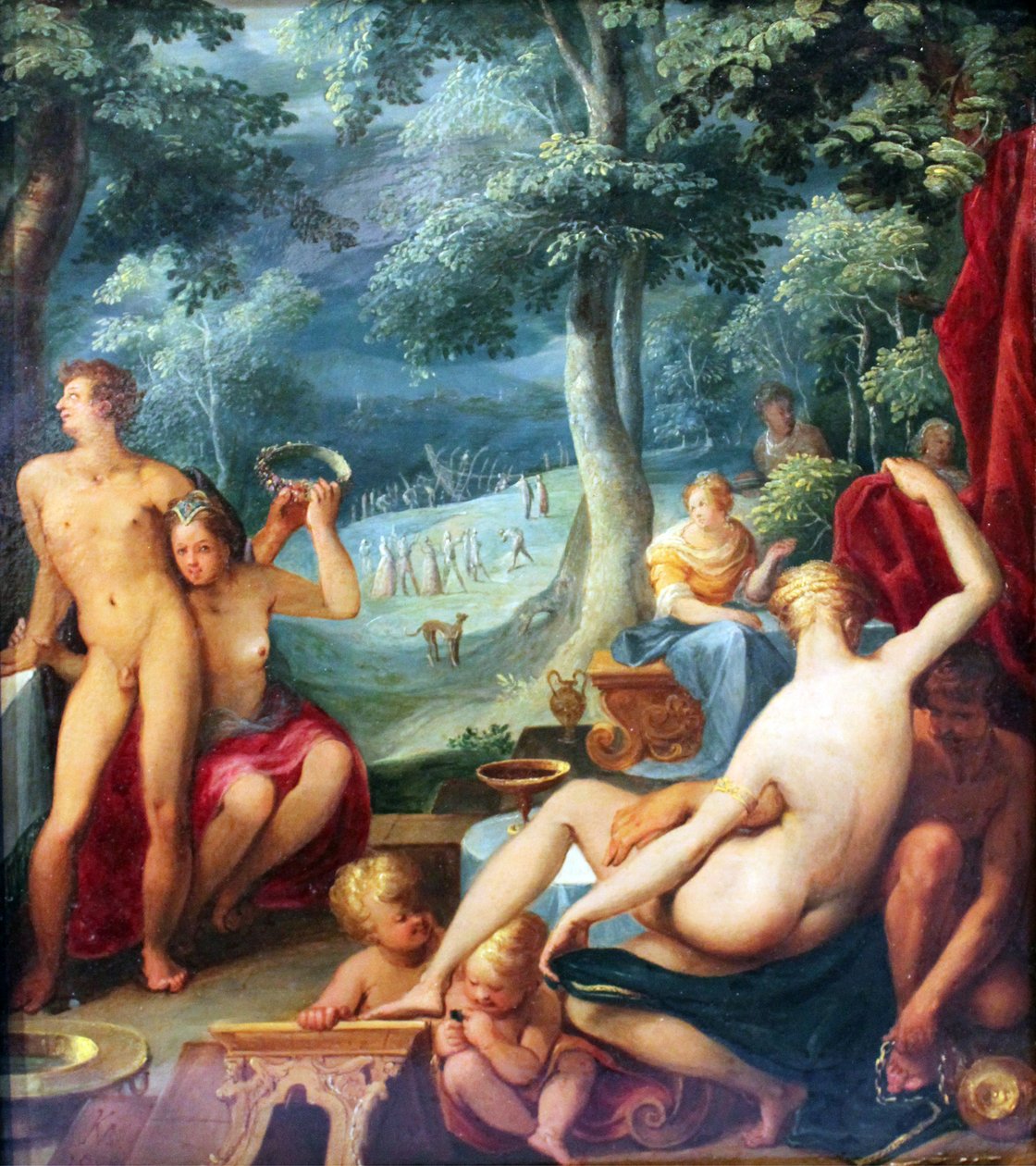 Prima del diluvio da Karel van Mander I