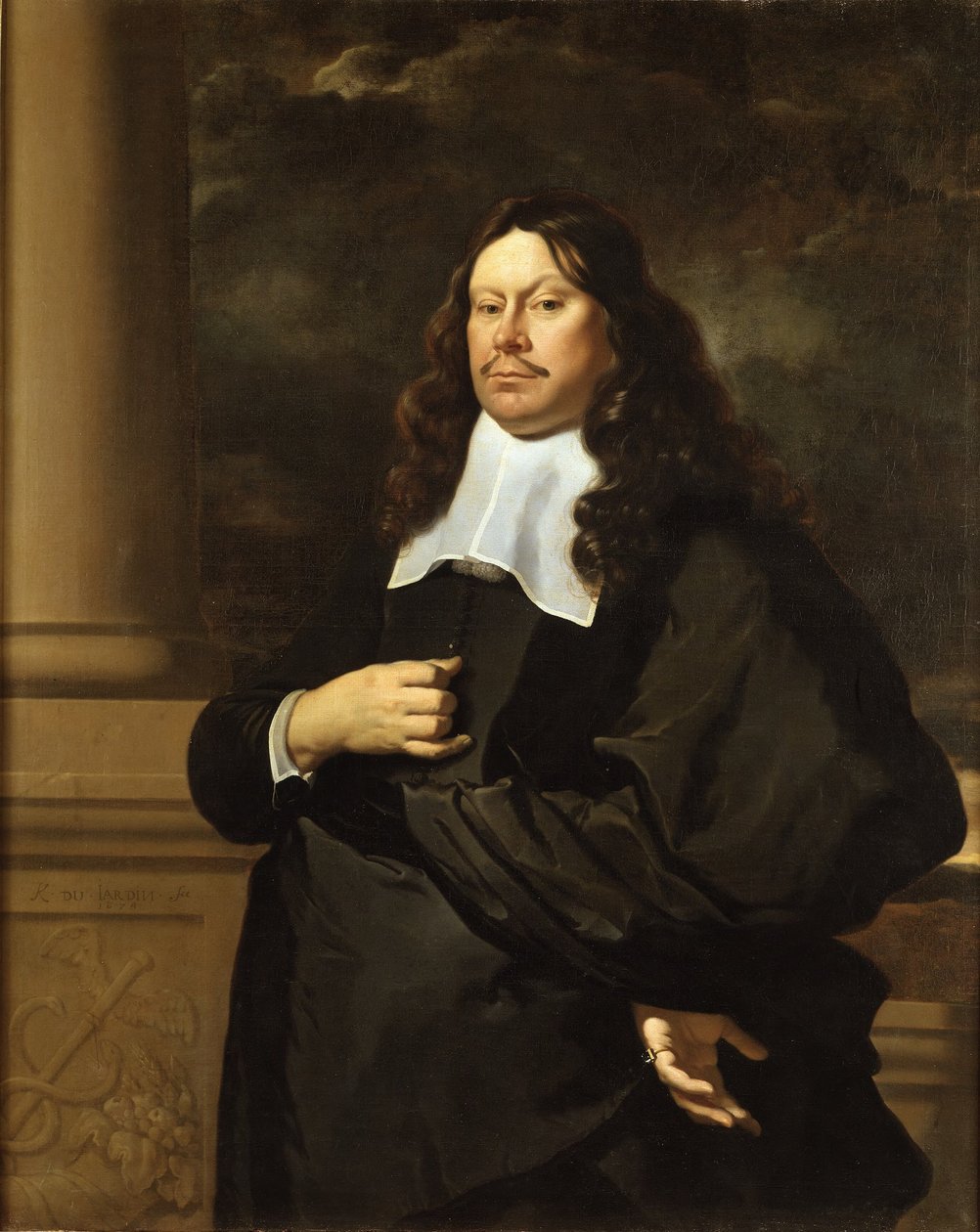 Van Huteren, governatore di Batavia da Karel Dujardin