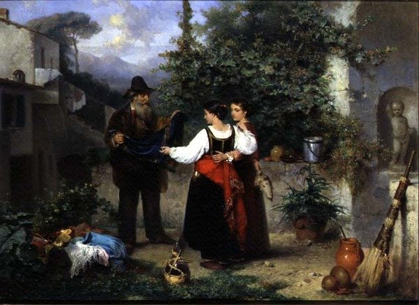 Il drappiere da Karel Frans Philippeau