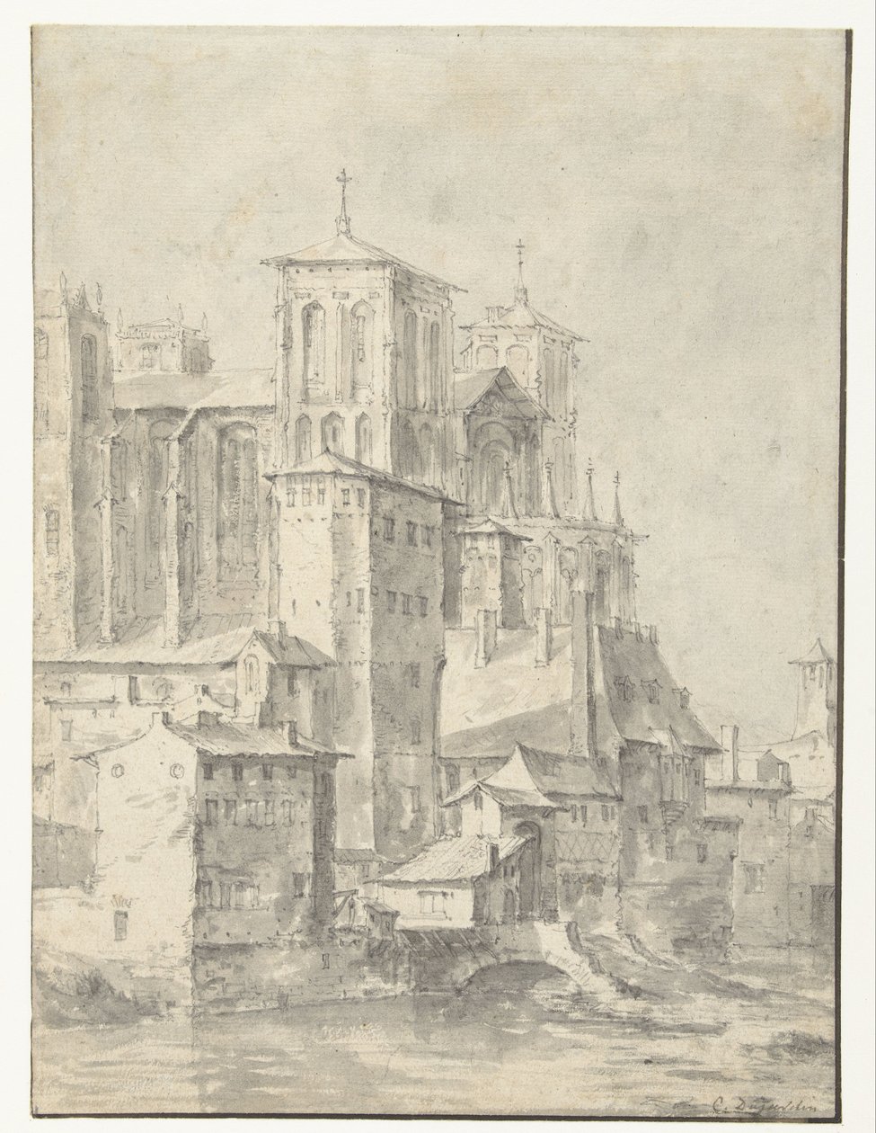 Cattedrale di Lione da Karel du Jardin (possibly)