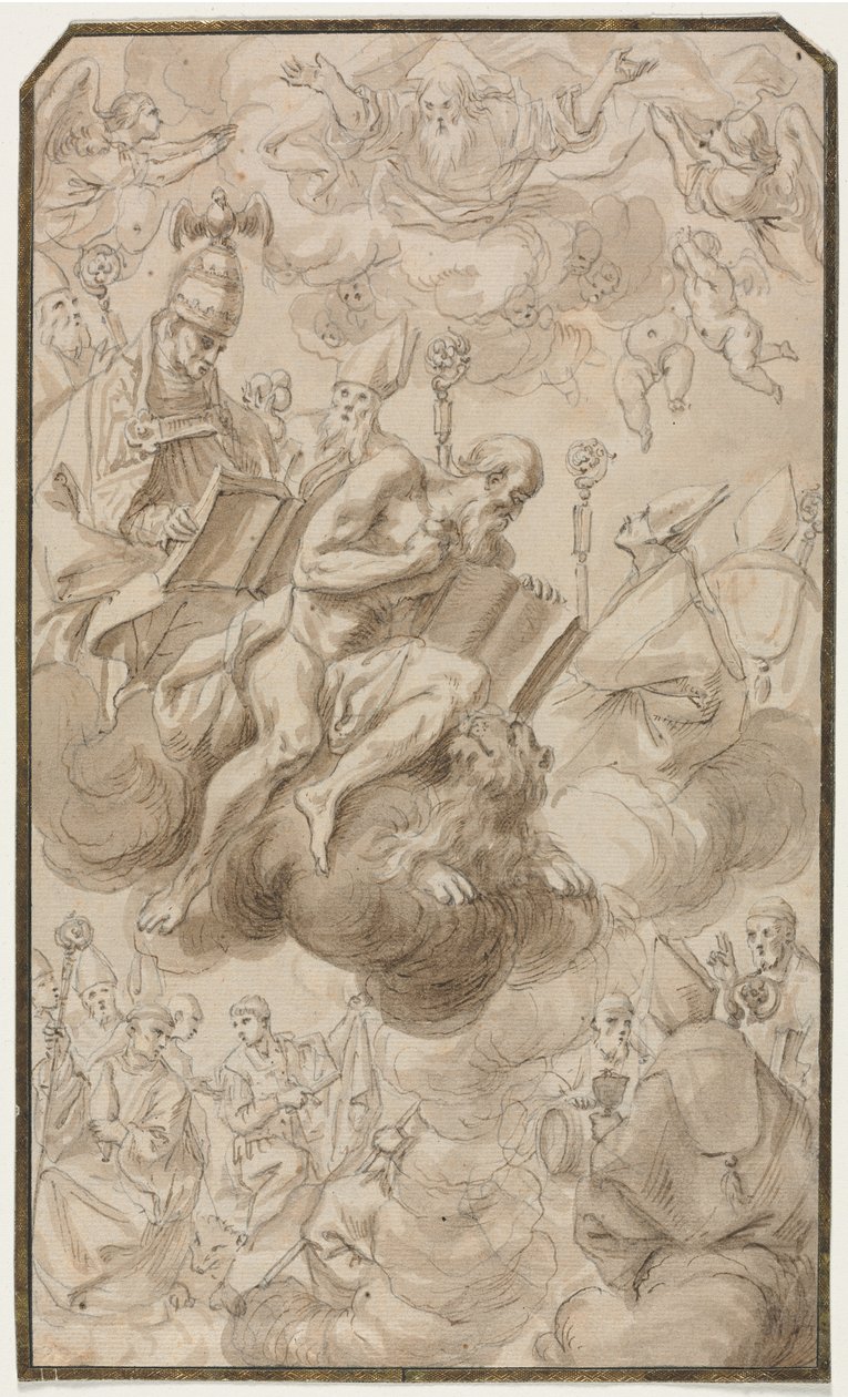 Ascensione di San Girolamo, 1600s da Karel Škréta