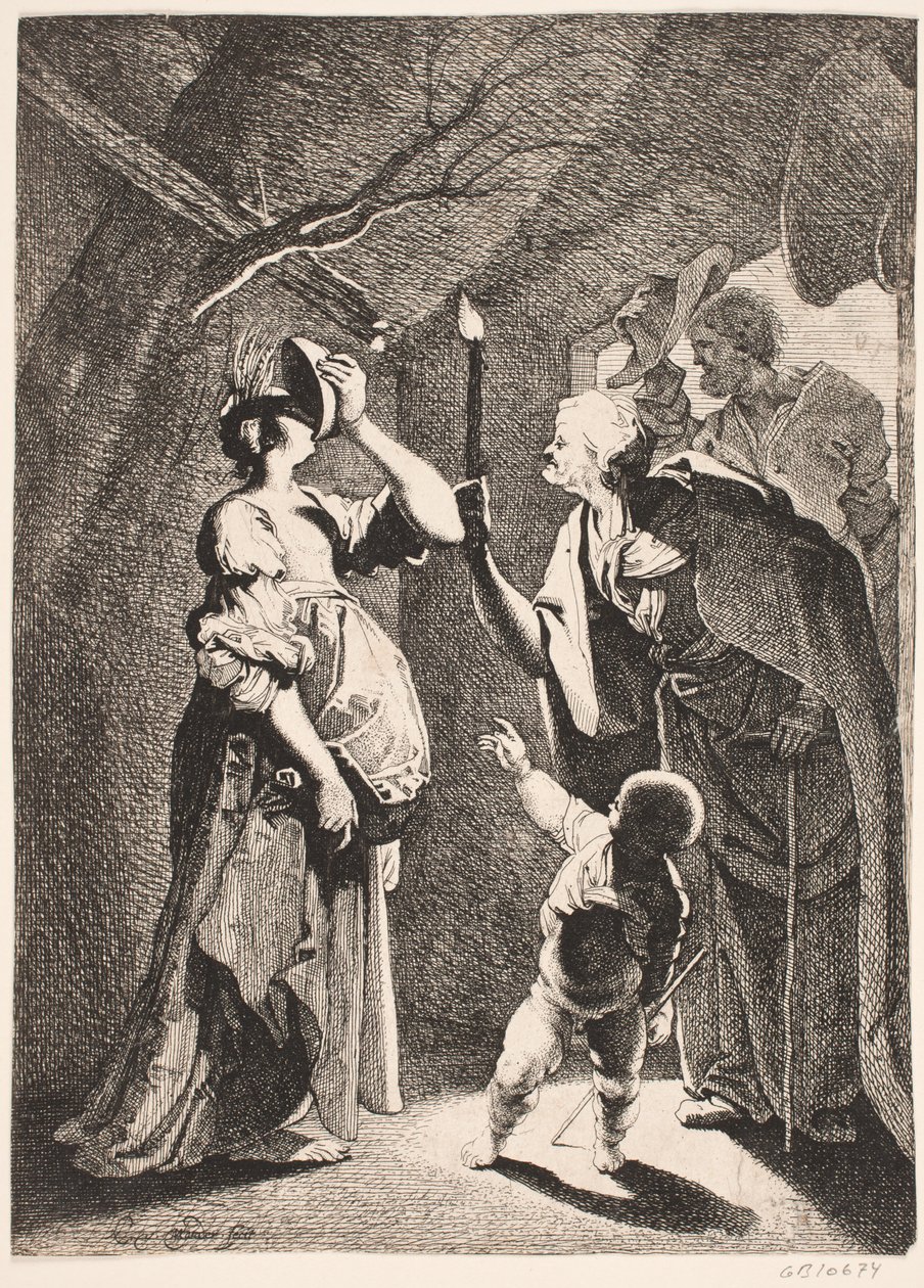 Cerere derisa da Stellio da Karel van III Mander