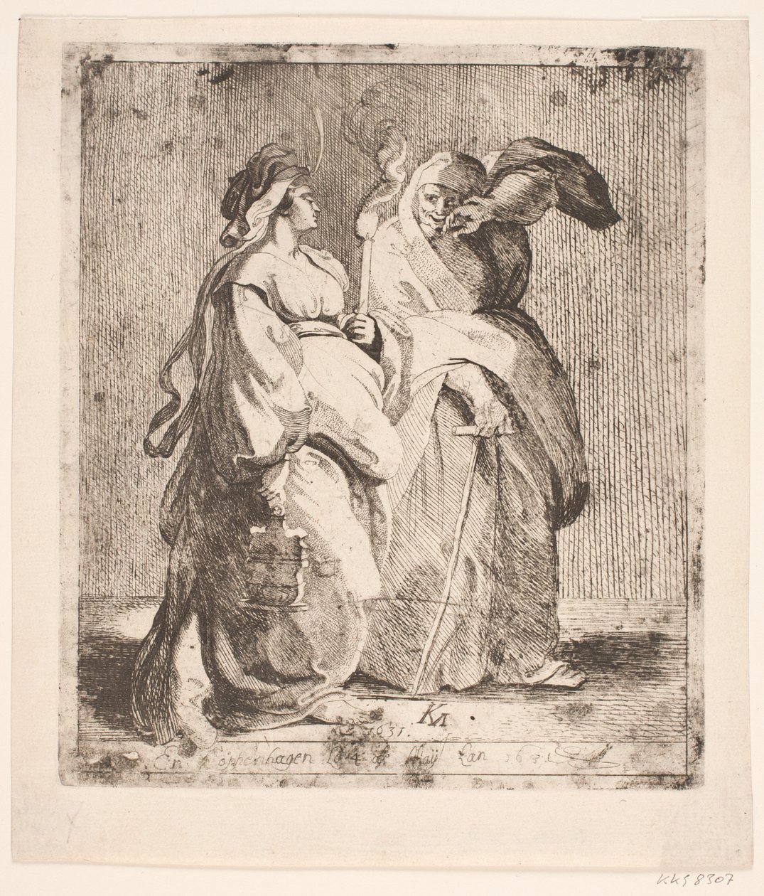 Giuditta con la sua serva da Karel van III Mander