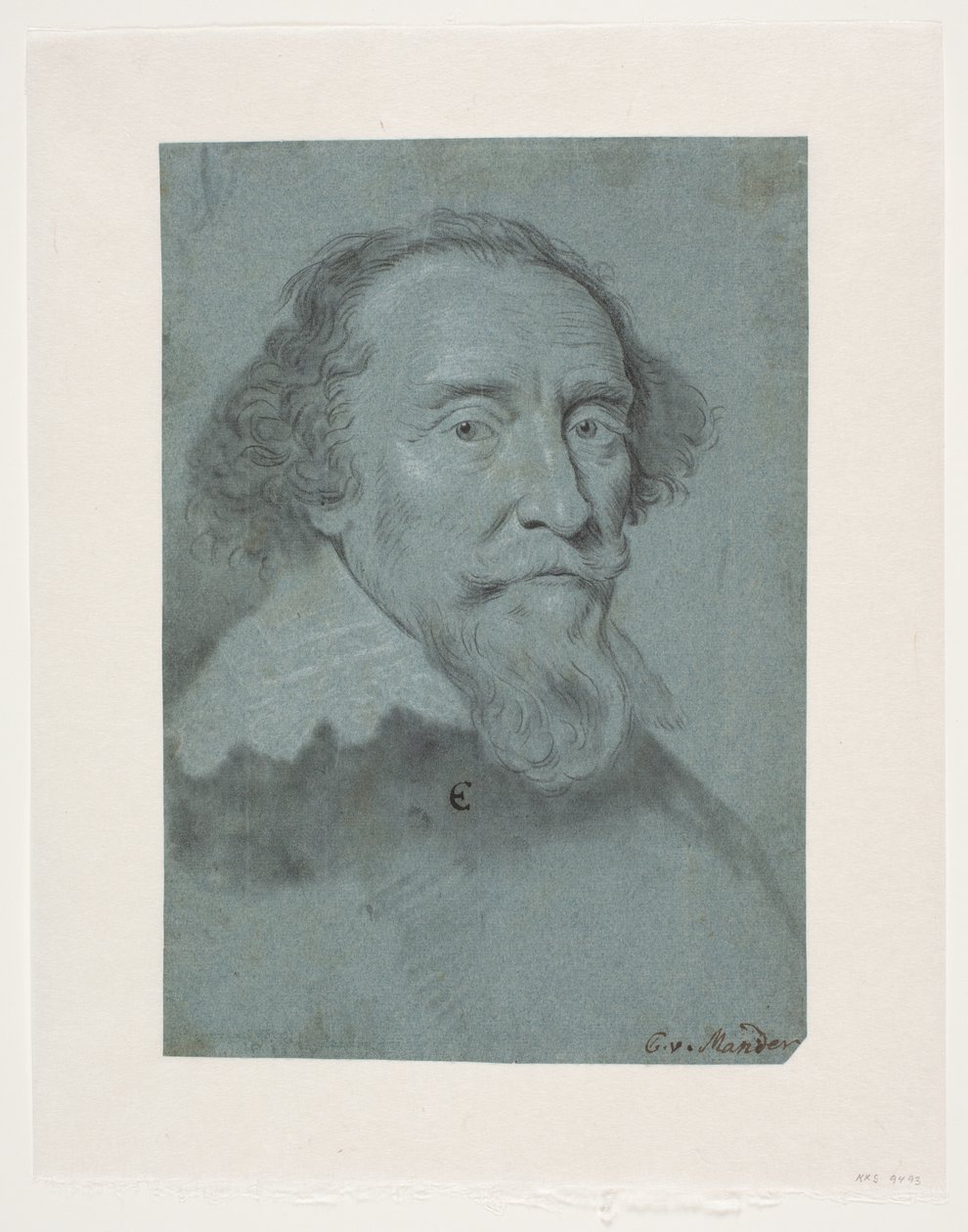 Ritratto di uomo. Henrik, conte di Bergh da Karel van III Mander