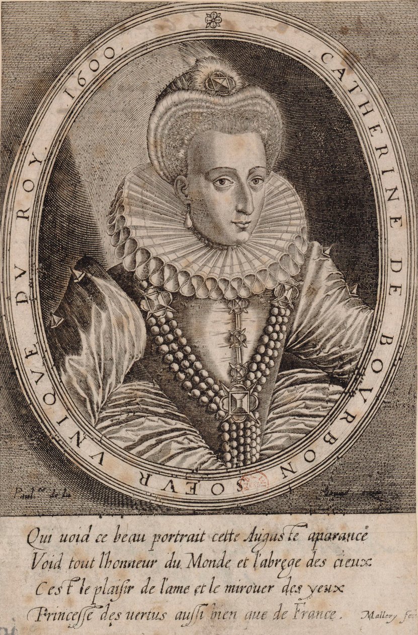 Caterina di Borbone da Karel van Mallery