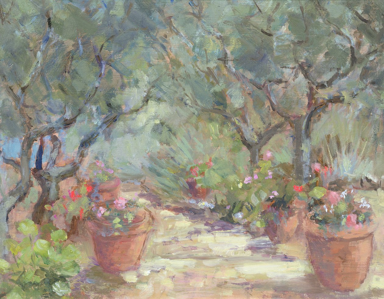 Giardino a Porto Ercole, Italia da Karen Armitage