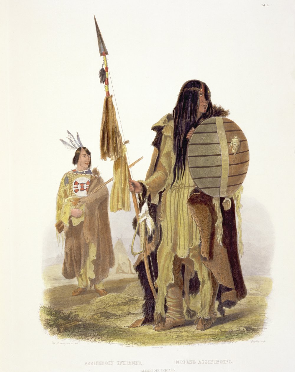 Indiani Assiniboin, tavola 32 dal volume 2 di 