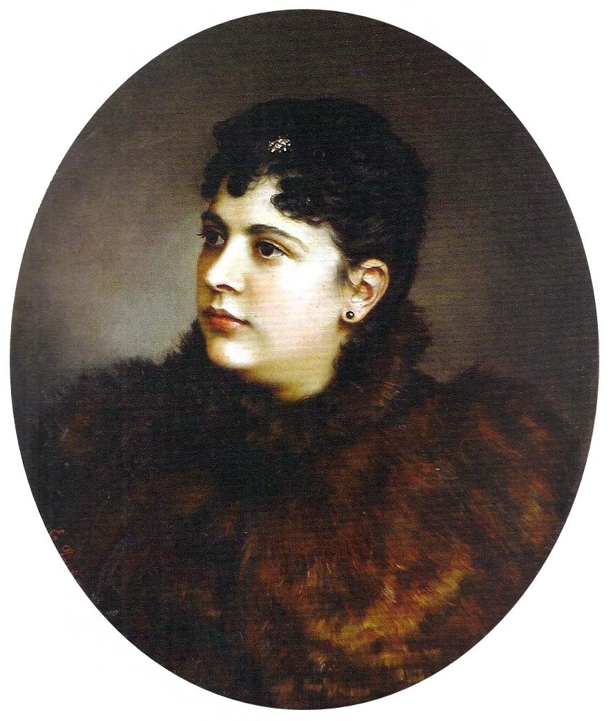 Ritratto di Dona Tita da Karl Ernest Papf