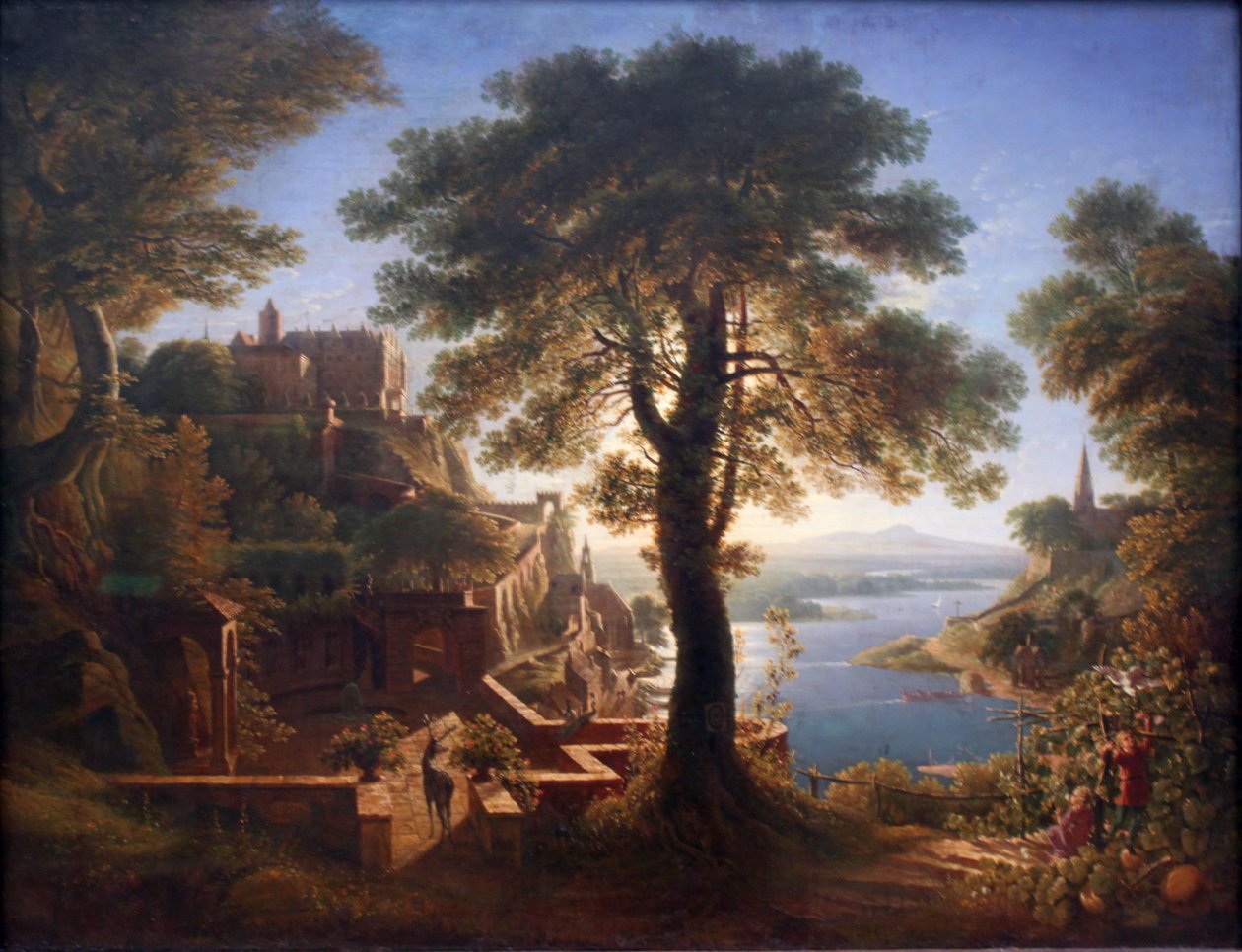 Castello sul fiume da Karl Friedrich Schinkel
