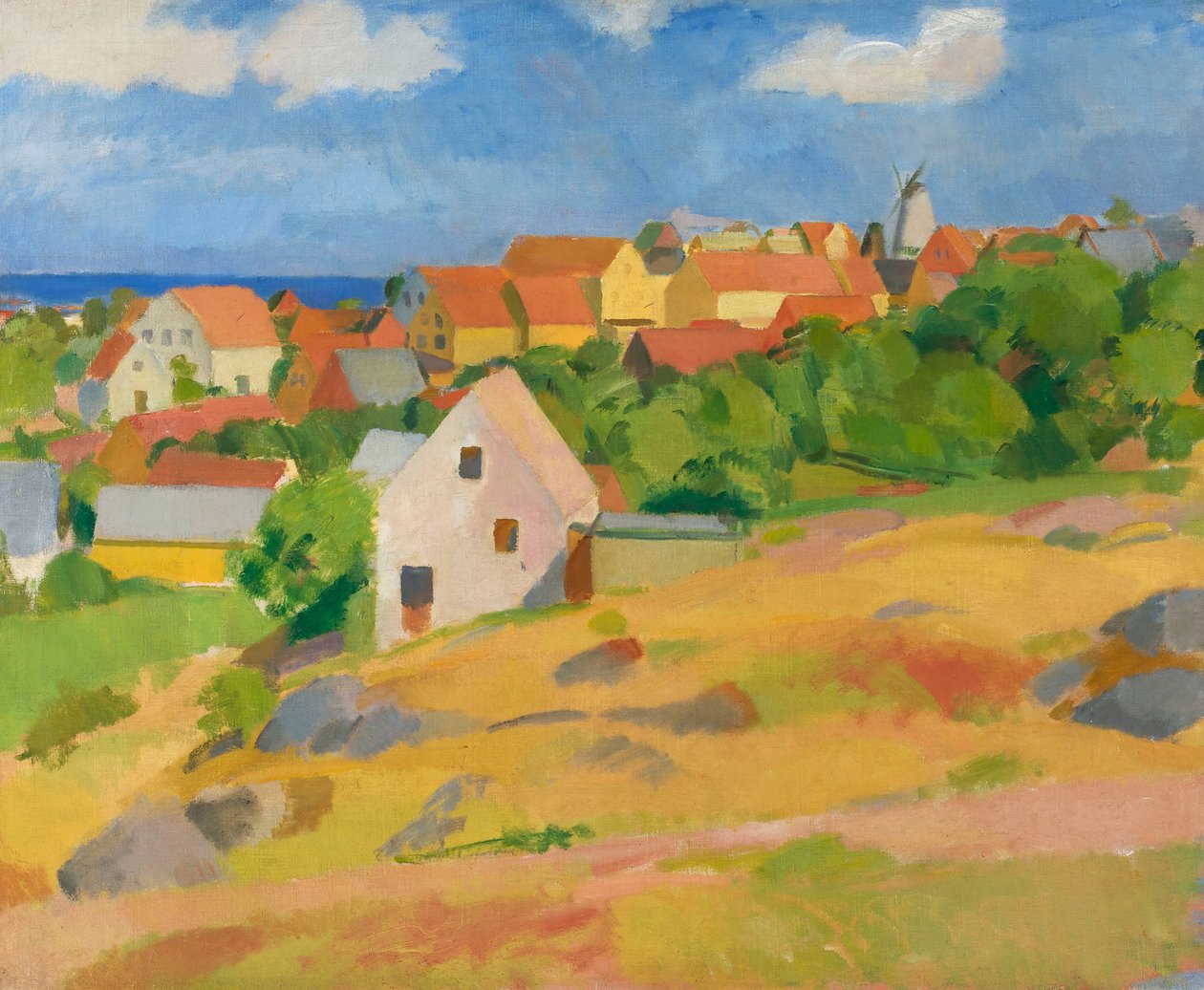 Vista su Gudhjem da Karl Isakson