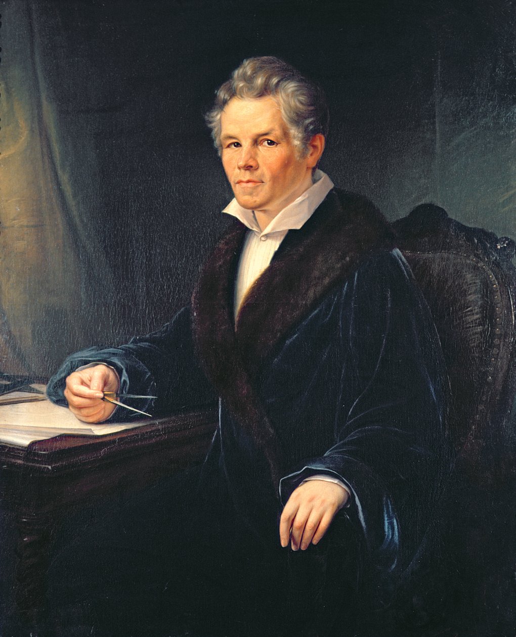 Ritratto di Karl Friedrich Schinkel, c.1880 da Karl Schmidt