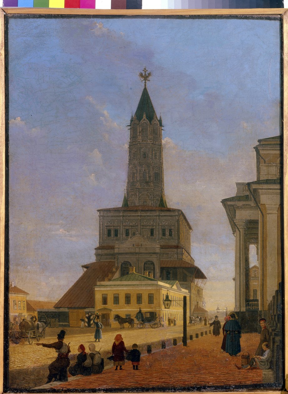 La torre Sukharev a Mosca da Karl Fridrikh Petrovich Bodri