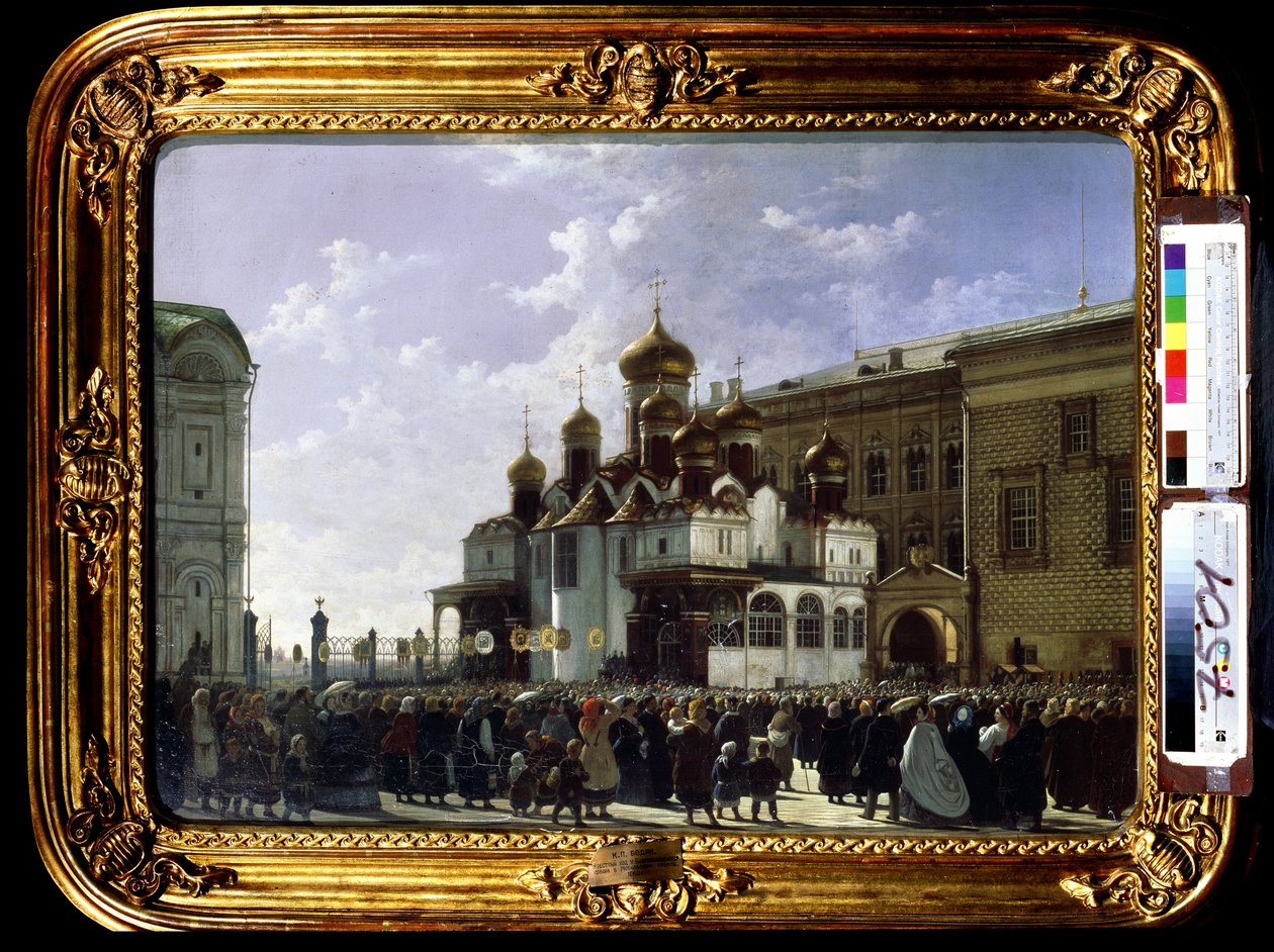 Processione di Pasqua alla cattedrale dell