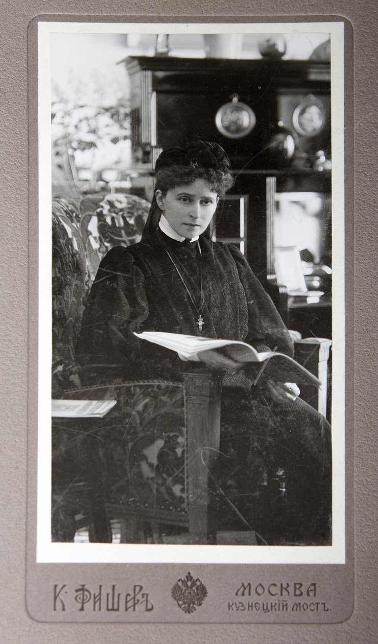 Granduchessa Elisabetta Fëdorovna di Russia, anni 1910 da Karl August Fischer