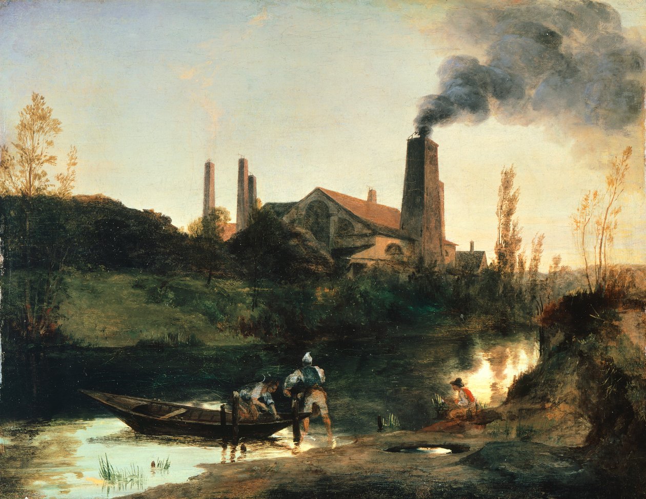 Mulino di Eberswald (circa 1830) da Carl Blechen