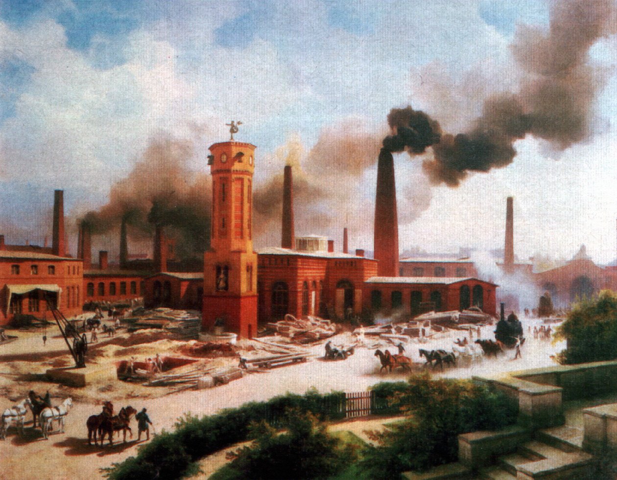 Istituto di ingegneria meccanica Borsig di Berlino da Karl Eduard Biermann