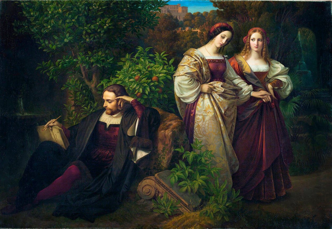Torquato Tasso e le due Leonore da Karl Ferdinand Sohn